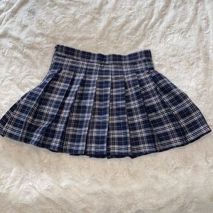 Sexy school girl plaid skirt